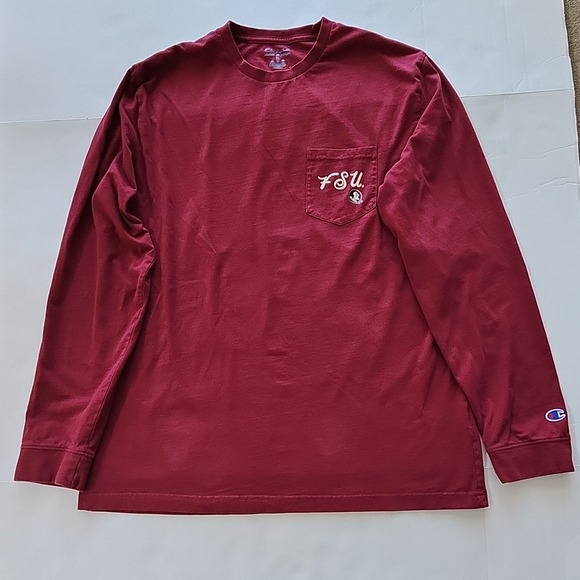 Champion Other - Champion Florida State‎ Seminoles Football XL Long Sleeve Shirt garnet